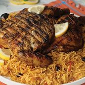 Afghani pulao Chicken Al faham