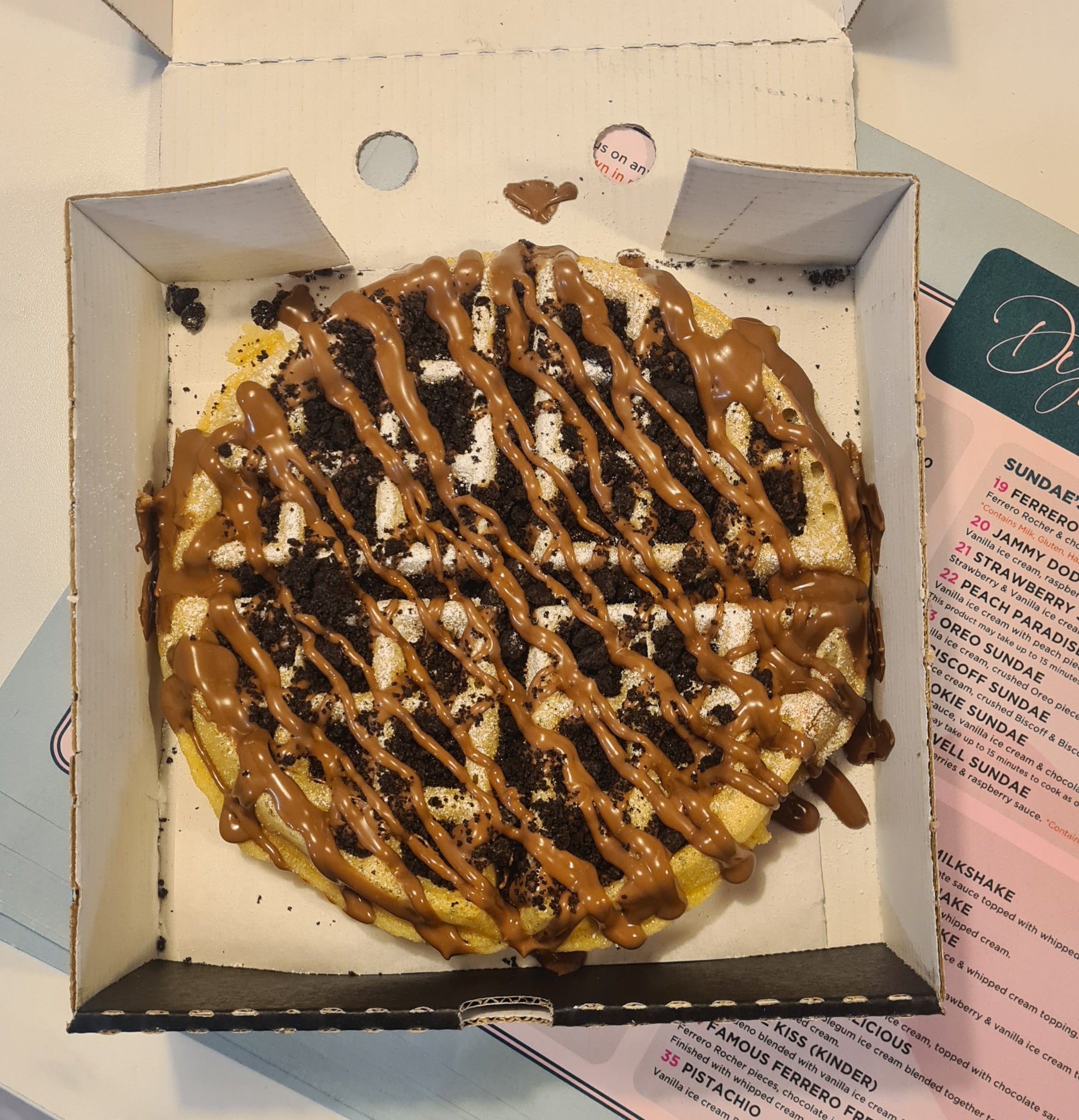 2 for £10 Oreo Waffles