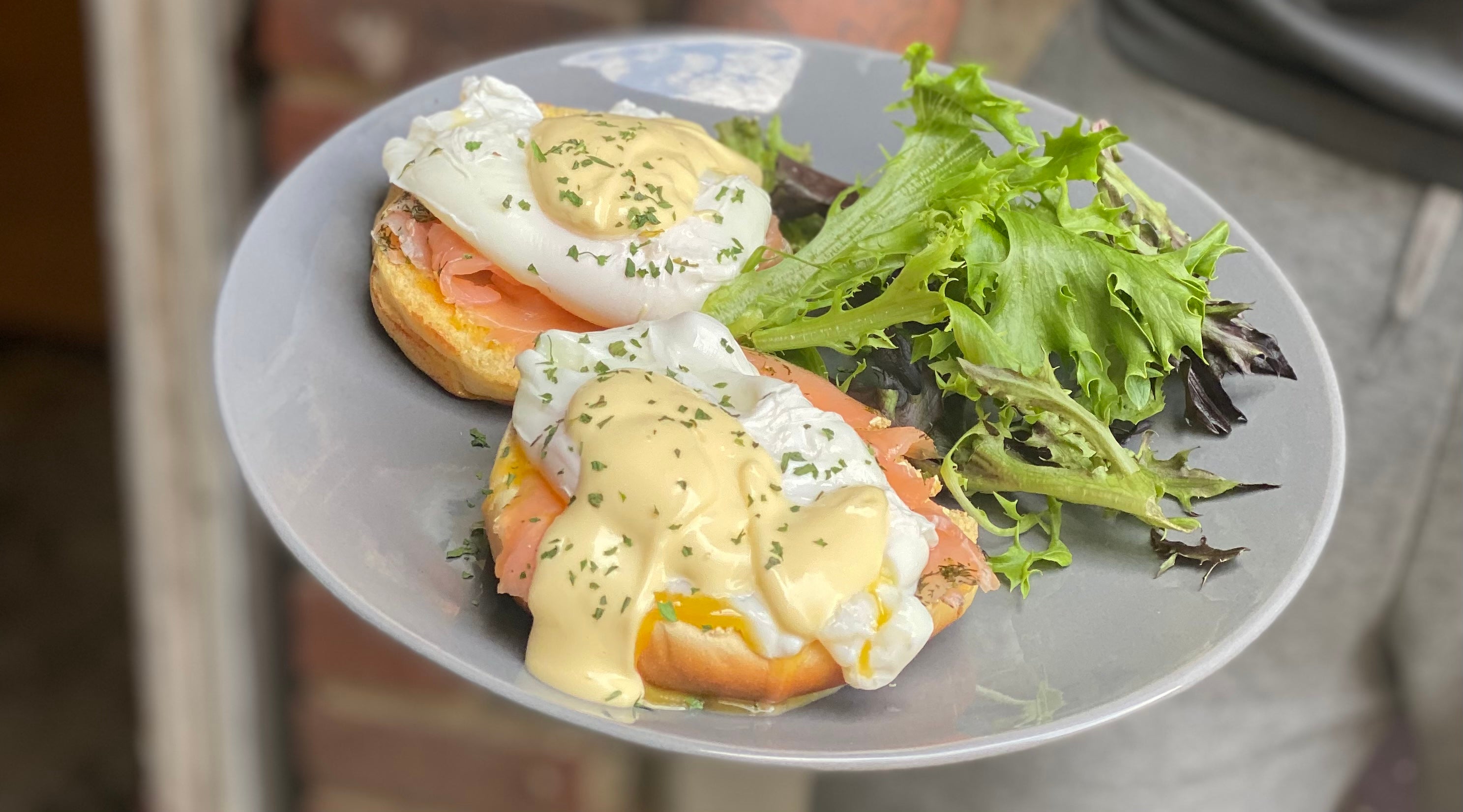 Salmon Benedict