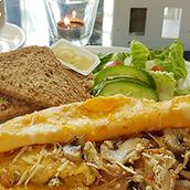 MUSHROOM OMELETTE