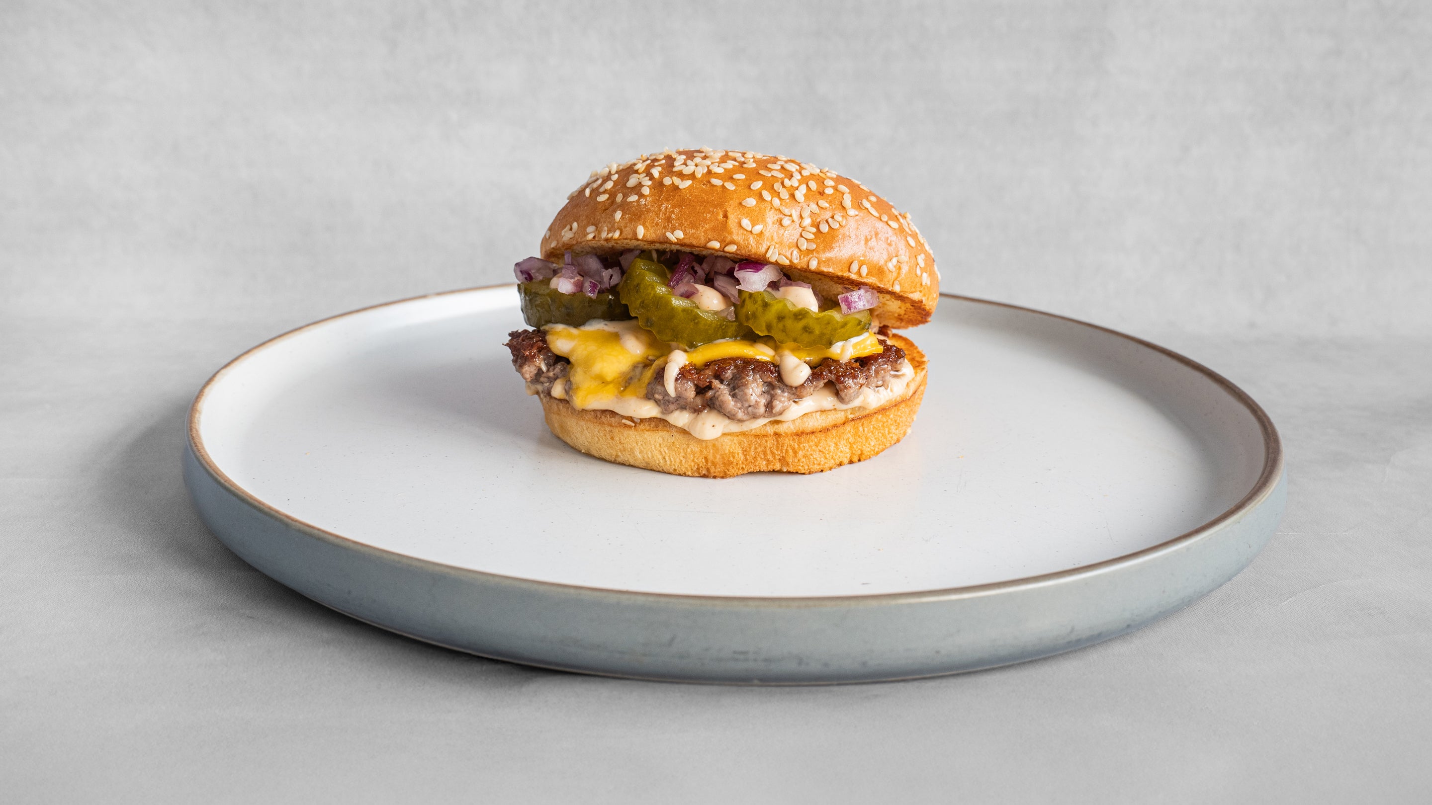 Single Smash Burger