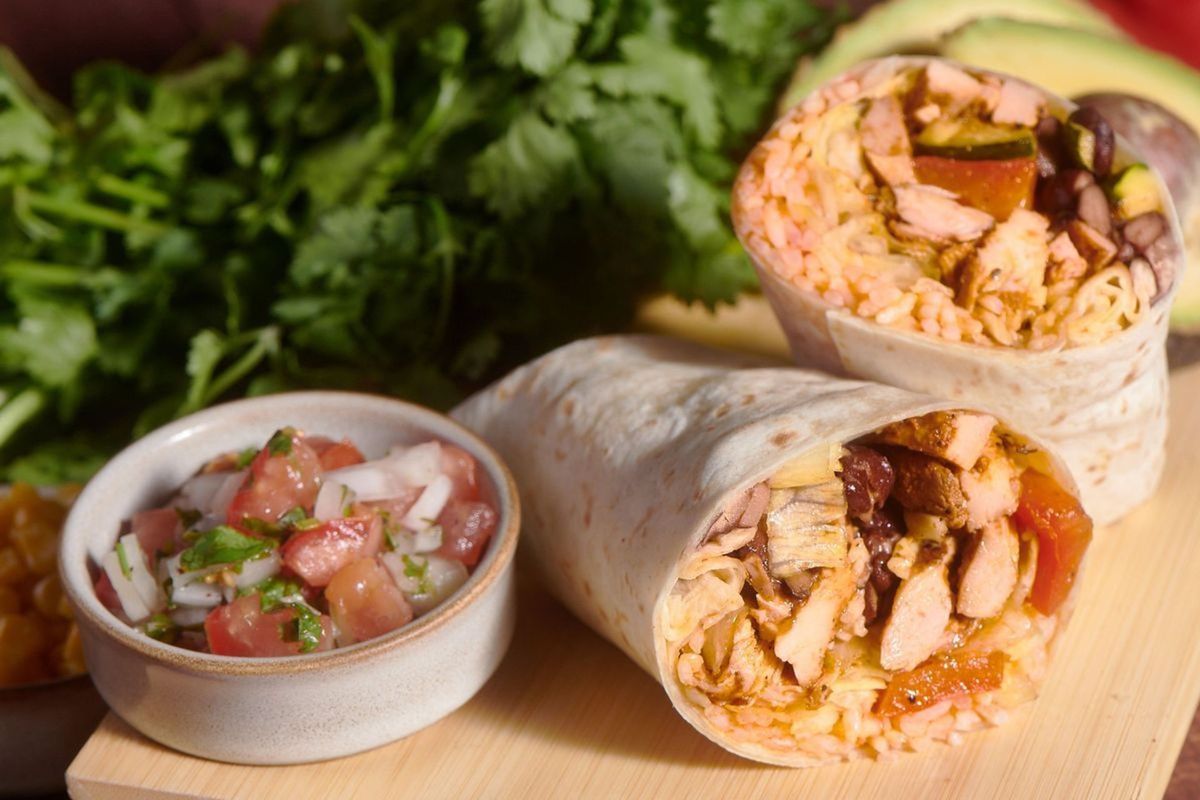 Chilli Lime Chicken Burrito