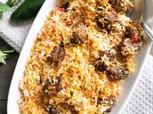 Mutton Kabab Biryani