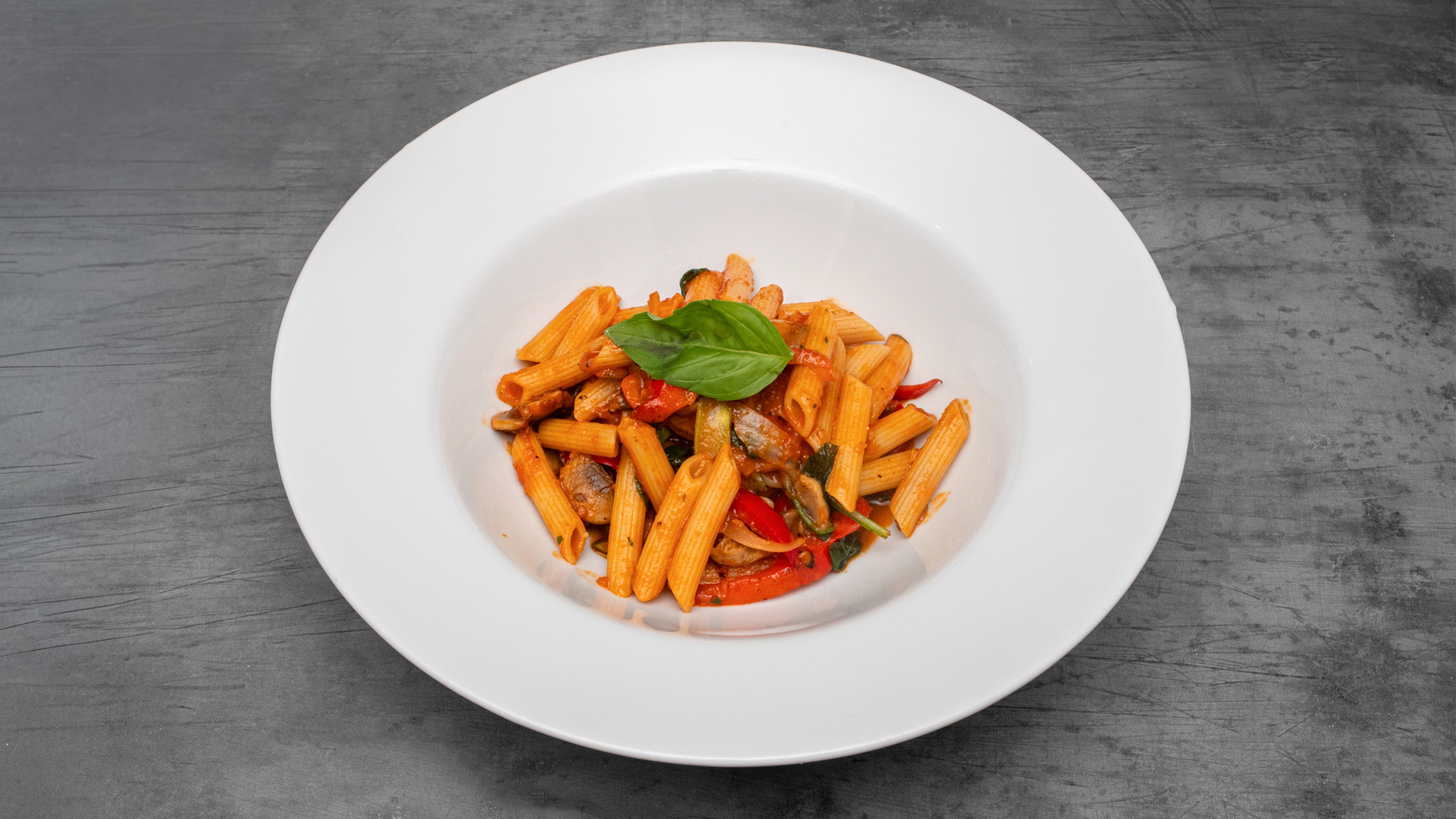 12. Vegetable Pasta (V)