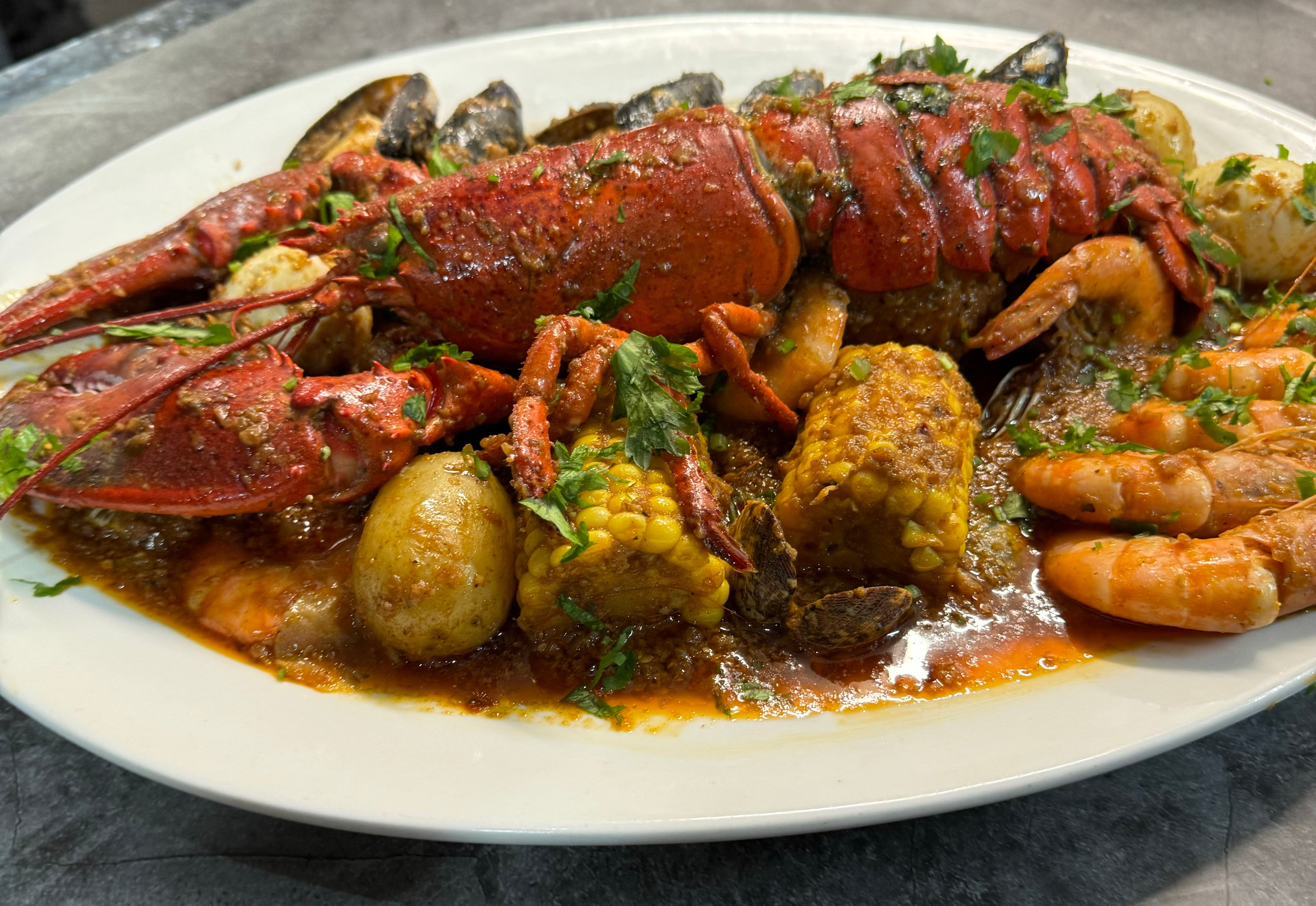 Seasoned Whole Lobster