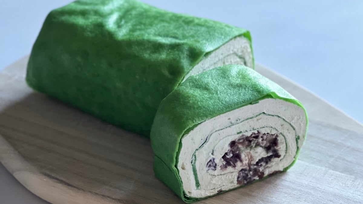 抹茶红豆毛巾卷 Matcha RedBean Towel Roll