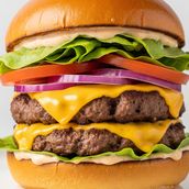 Double (Chicken/Beef) Burger