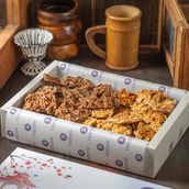 Mix Caramelized Pecan and Caramelized Almond 