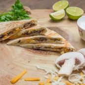 Mushroom Quesadilla 
