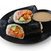 Salmon Burrito Wrap