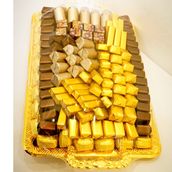 Wrapped Chocolate Rectangle Tray 