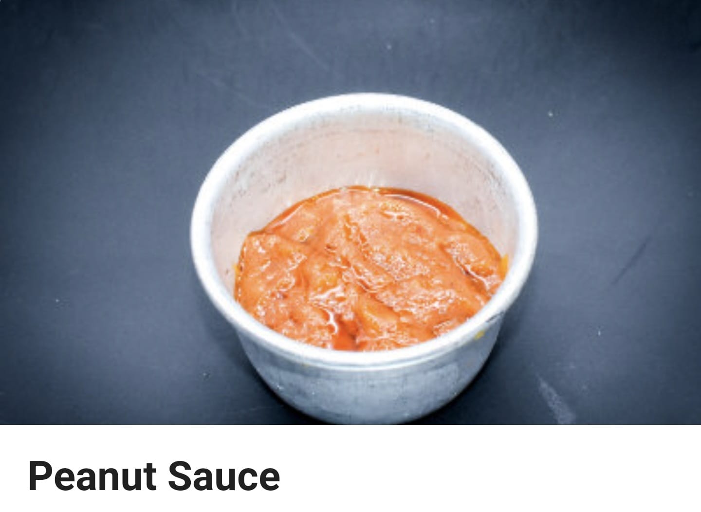 Peanut Sauce