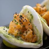 Spicy Prawns Bao
