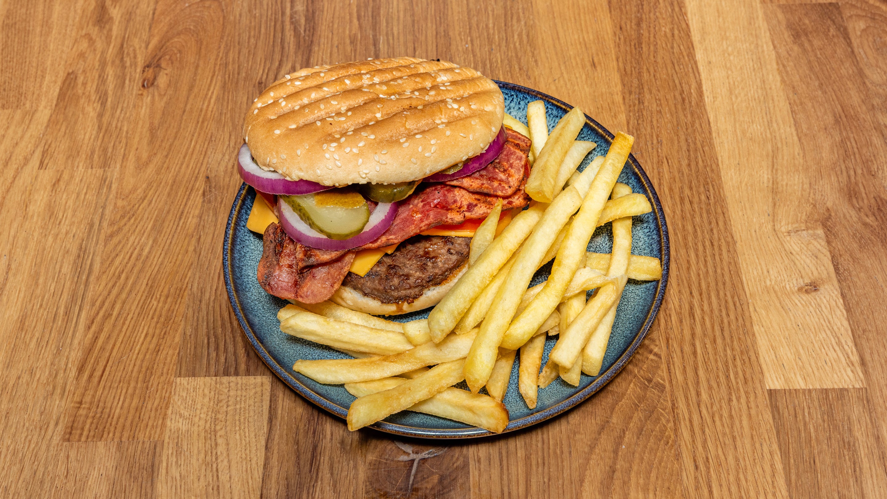 BBQ Beef Turkey Burger