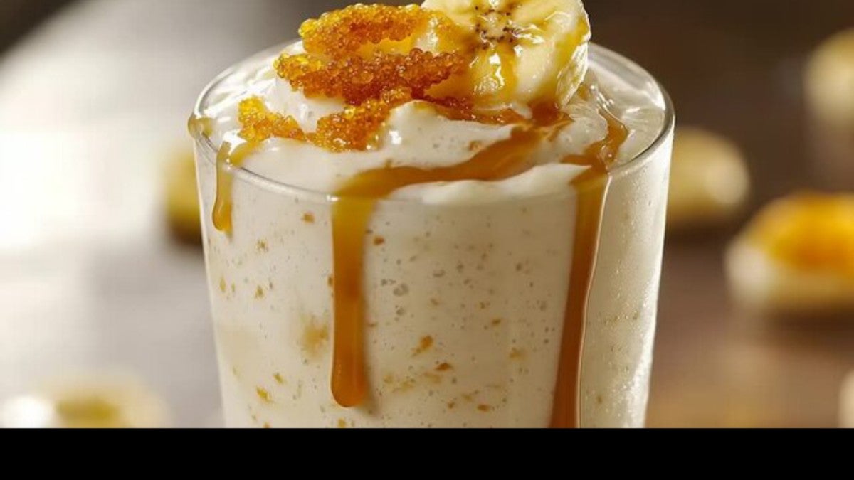 Banana milkshake