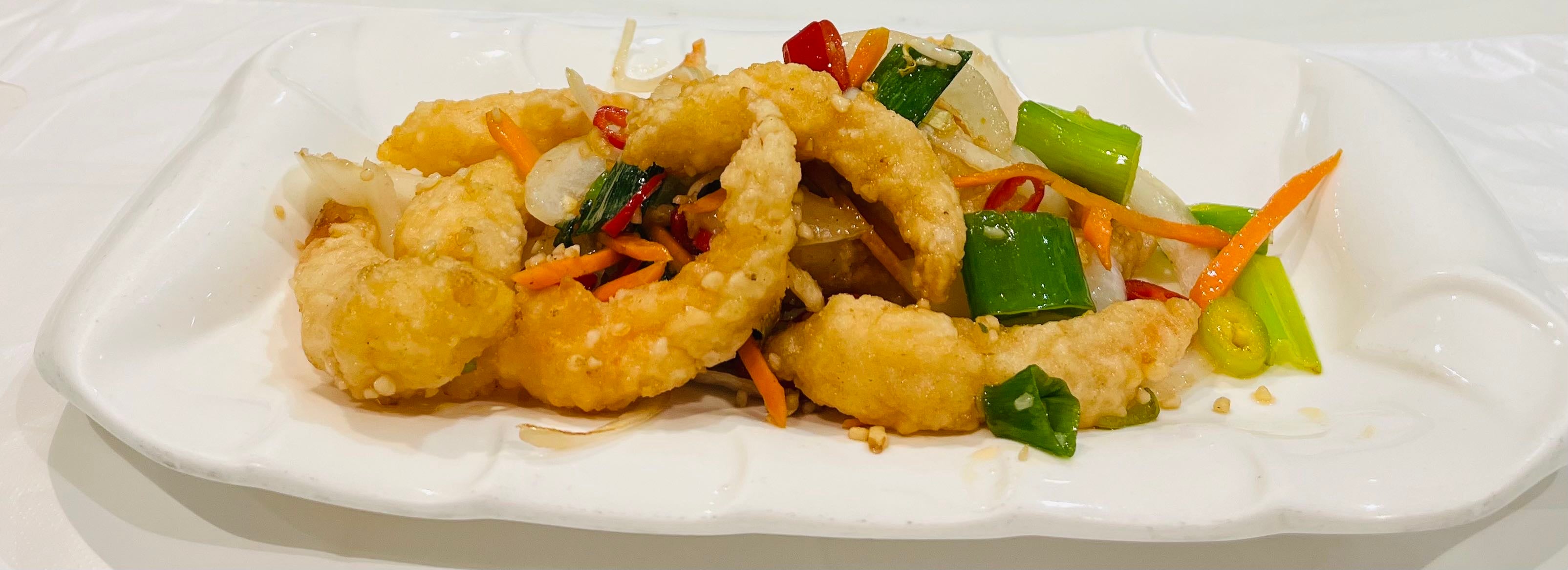 椒盐虾Chilli Salt and Pepper King Prawns