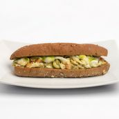 Mediterranean Egg Sandwich