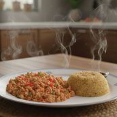 Bopis With Rice