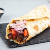 Chapli Kebab Roll