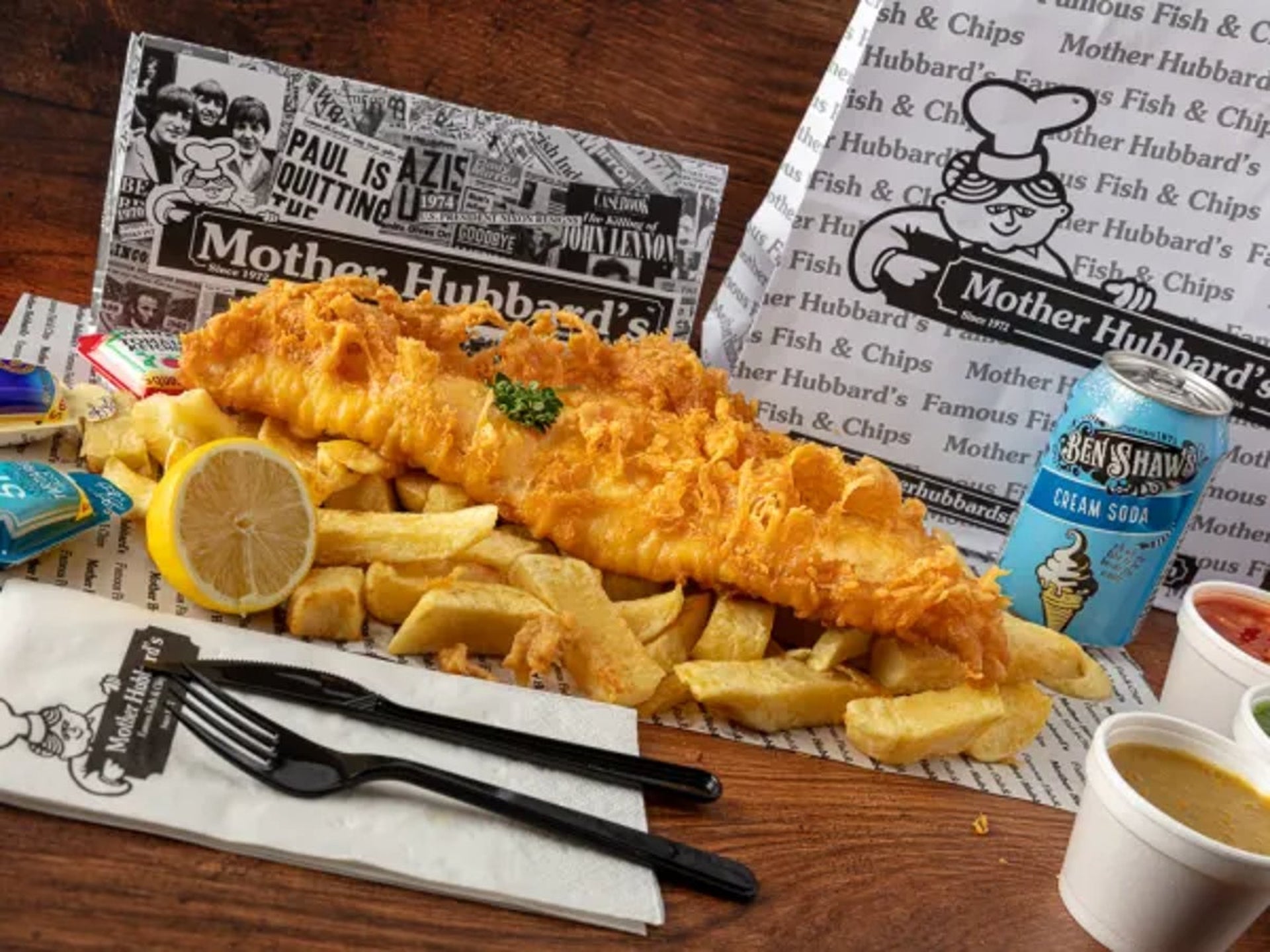 Mother Hubbard's Famous Fish & Chips