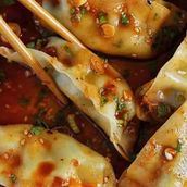 Hot Garlic Lobster Momos