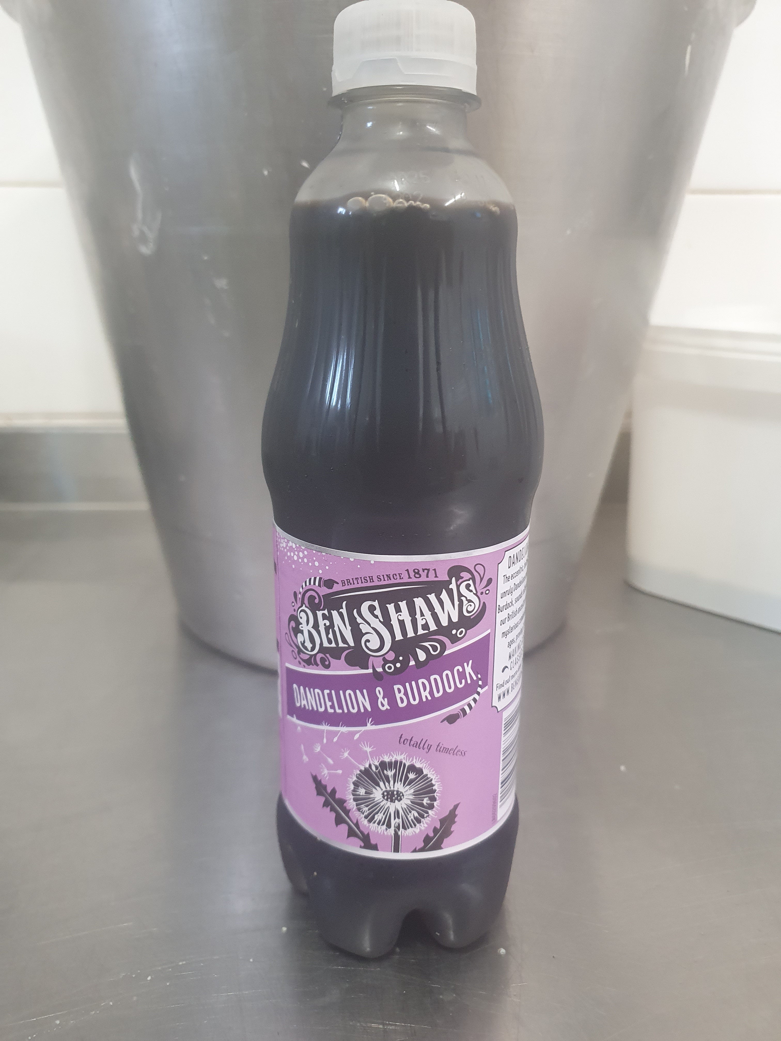 Bottle of Dandiloin & Burdock
