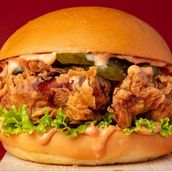 Glaze Chicken Burger 