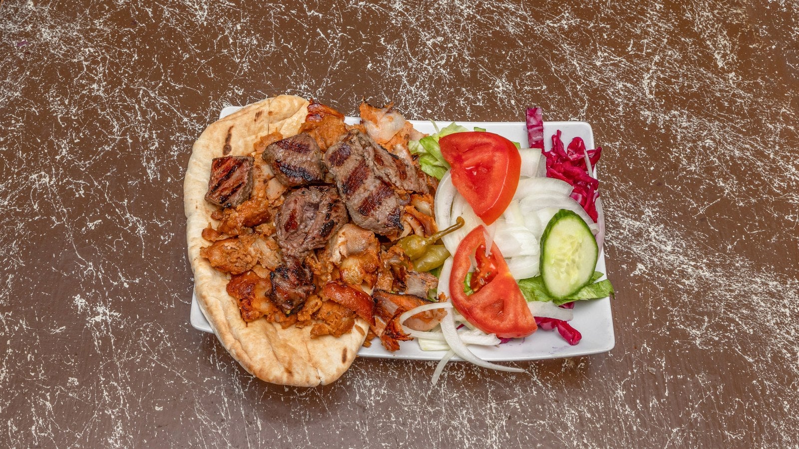 Lamb Shish and chicken doner