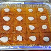 Basbousa With Cream