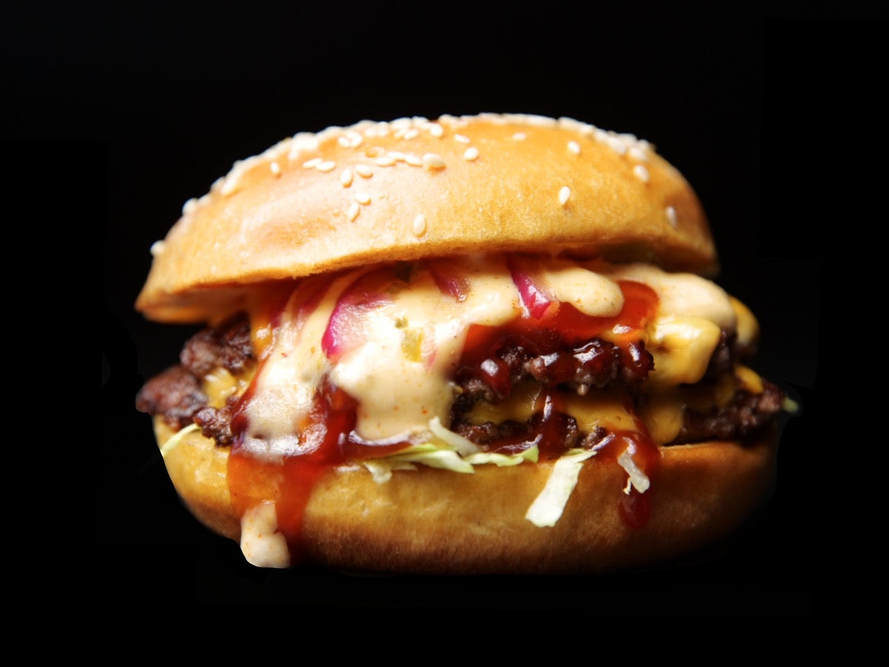 Texas BBQ Bandit Smash Burger Meal