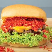 Cheetos zinger burger
