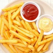 Small Plate Of Potatoes