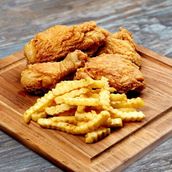 Broasted Chicken 4 Pcs