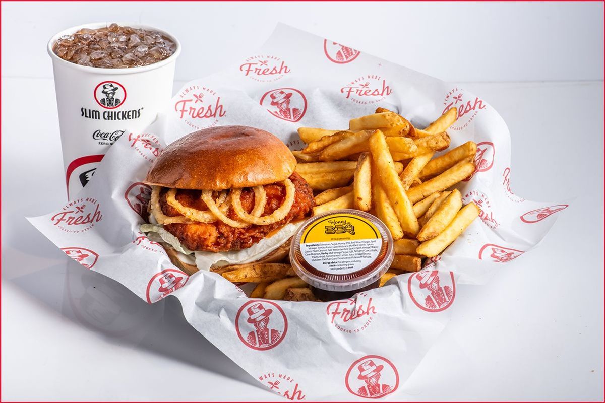 Hot Buffalo Sandwich Meal 