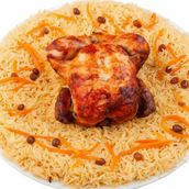 Whole Machine Chicken With Bukhari Rice