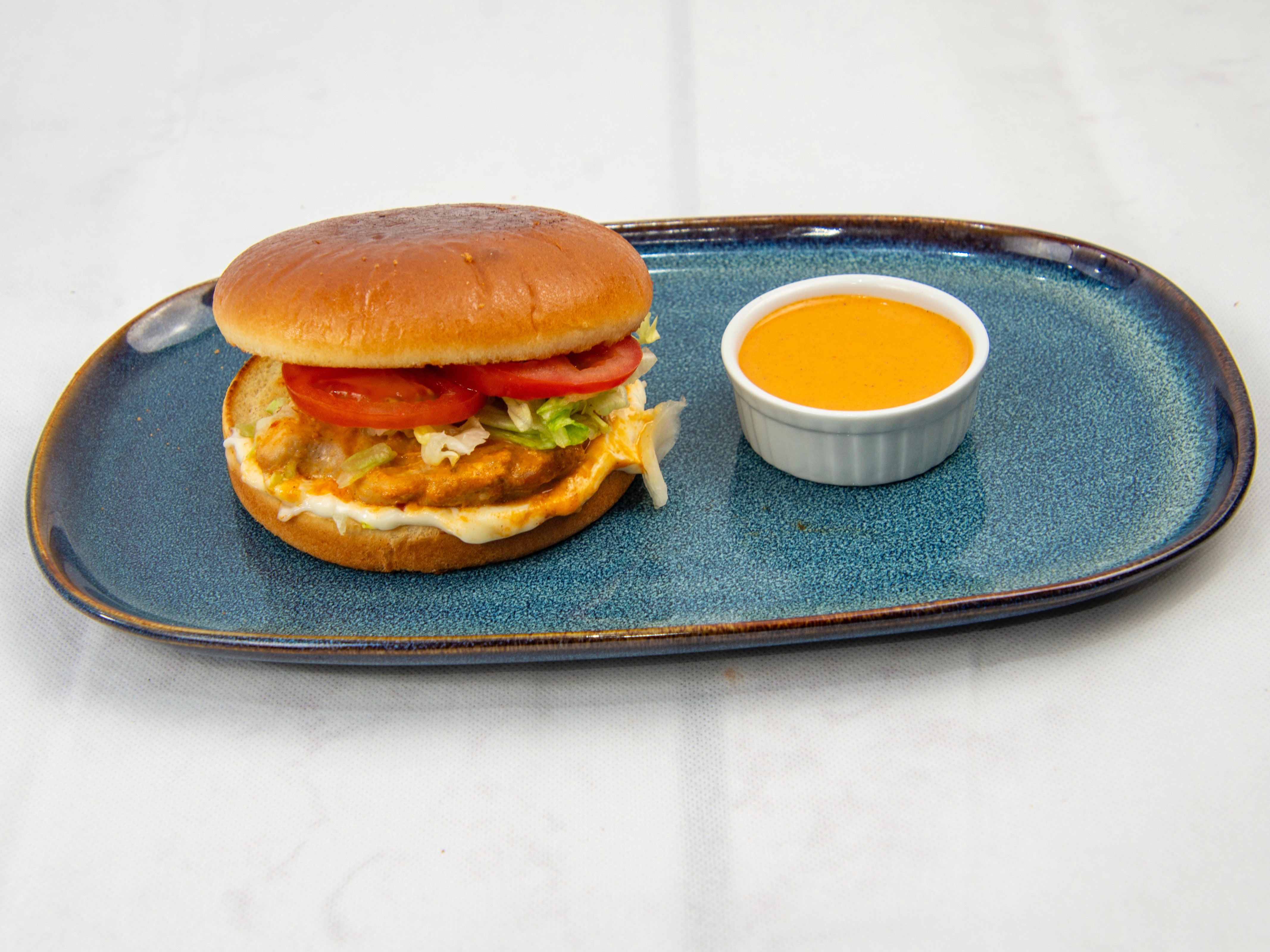 Sunset Chicken Thigh Burger