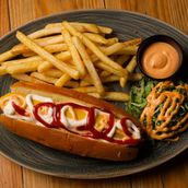 TCS Special Hot dog With Fries