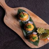 Smokey Cheese Sushi Balls