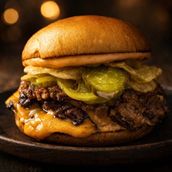 Smashed Beef Burger