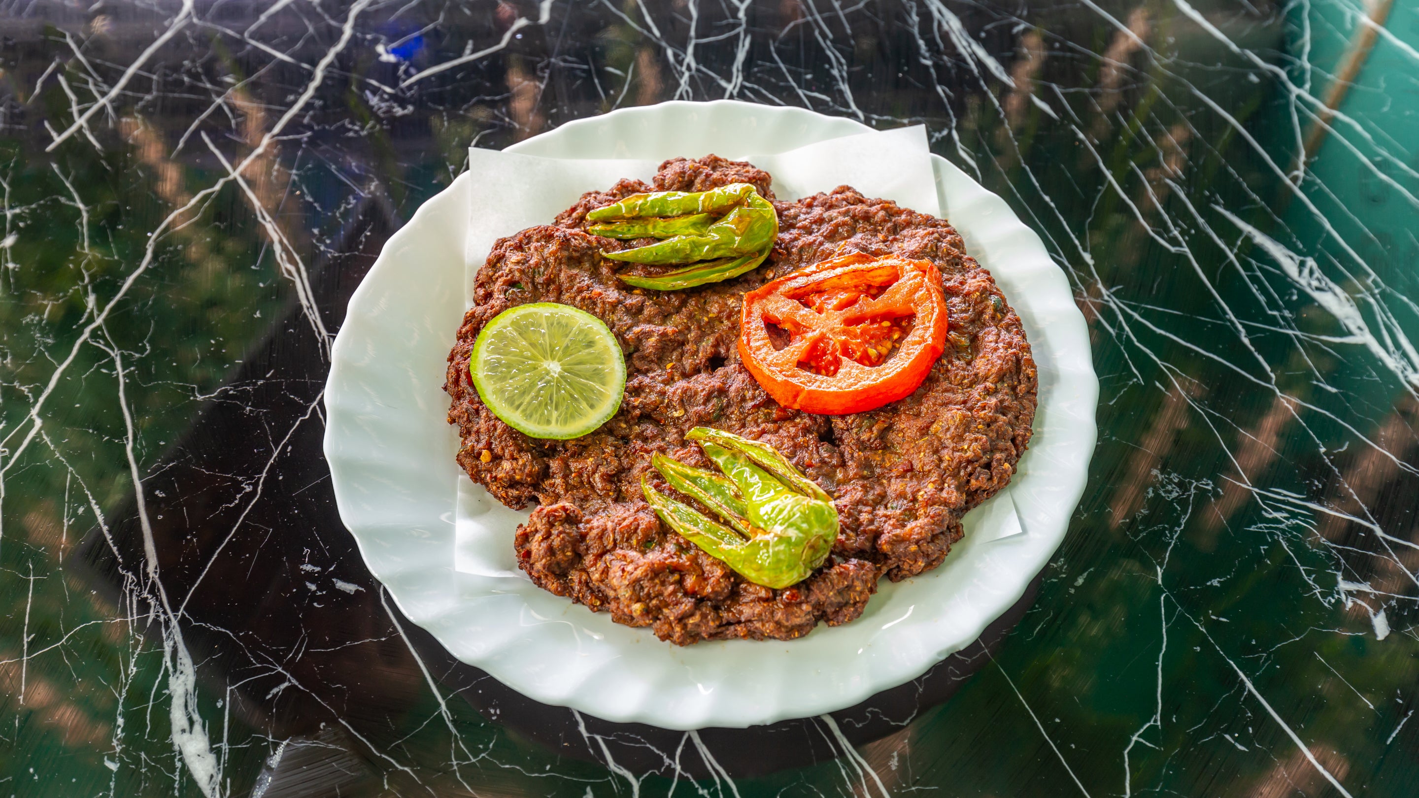 Peshawari Chapal Kebab (Portion)