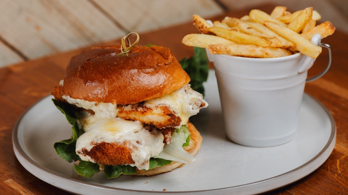 Parmo Burger