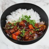 Black Pepper Stir-fry Rice Bowl
