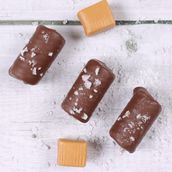 Salted Caramel Biscuit Roll