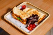 Seen Turkey cheese toast