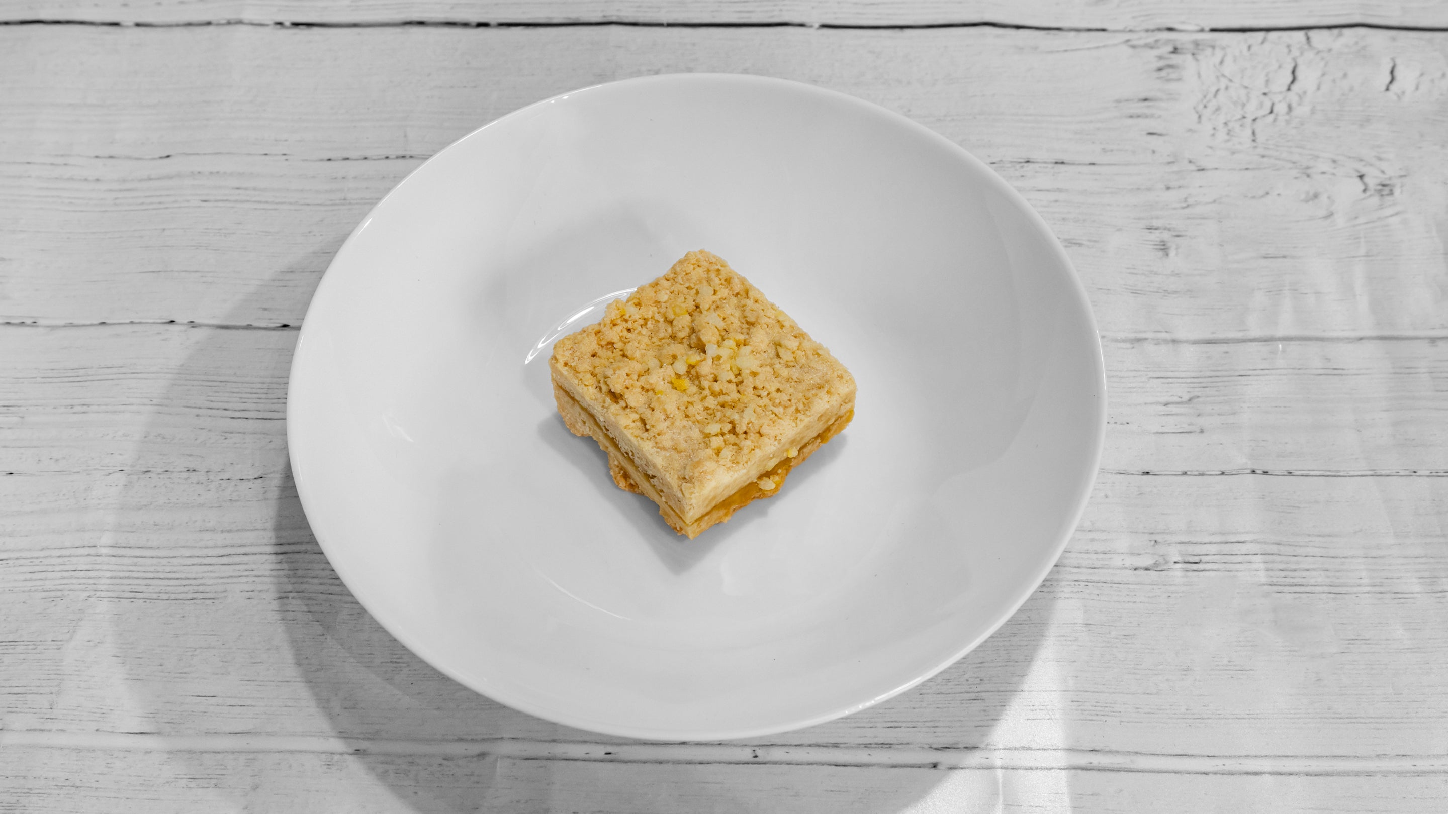 Luxury Lemon Curd Shortbread and Devon Custard