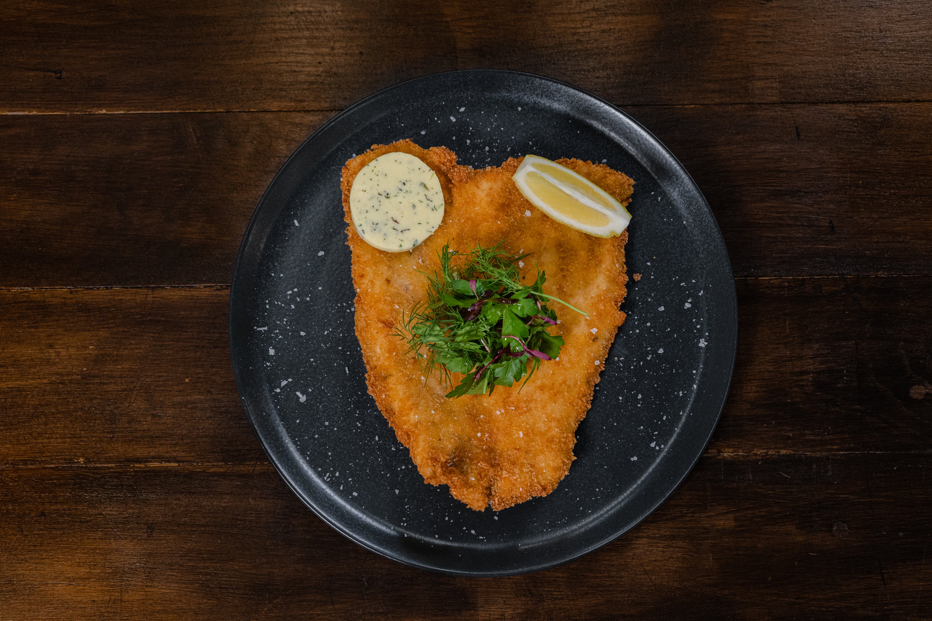 Seabass Schnitzel