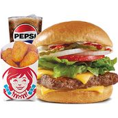 Wendy's Single Burger Meal