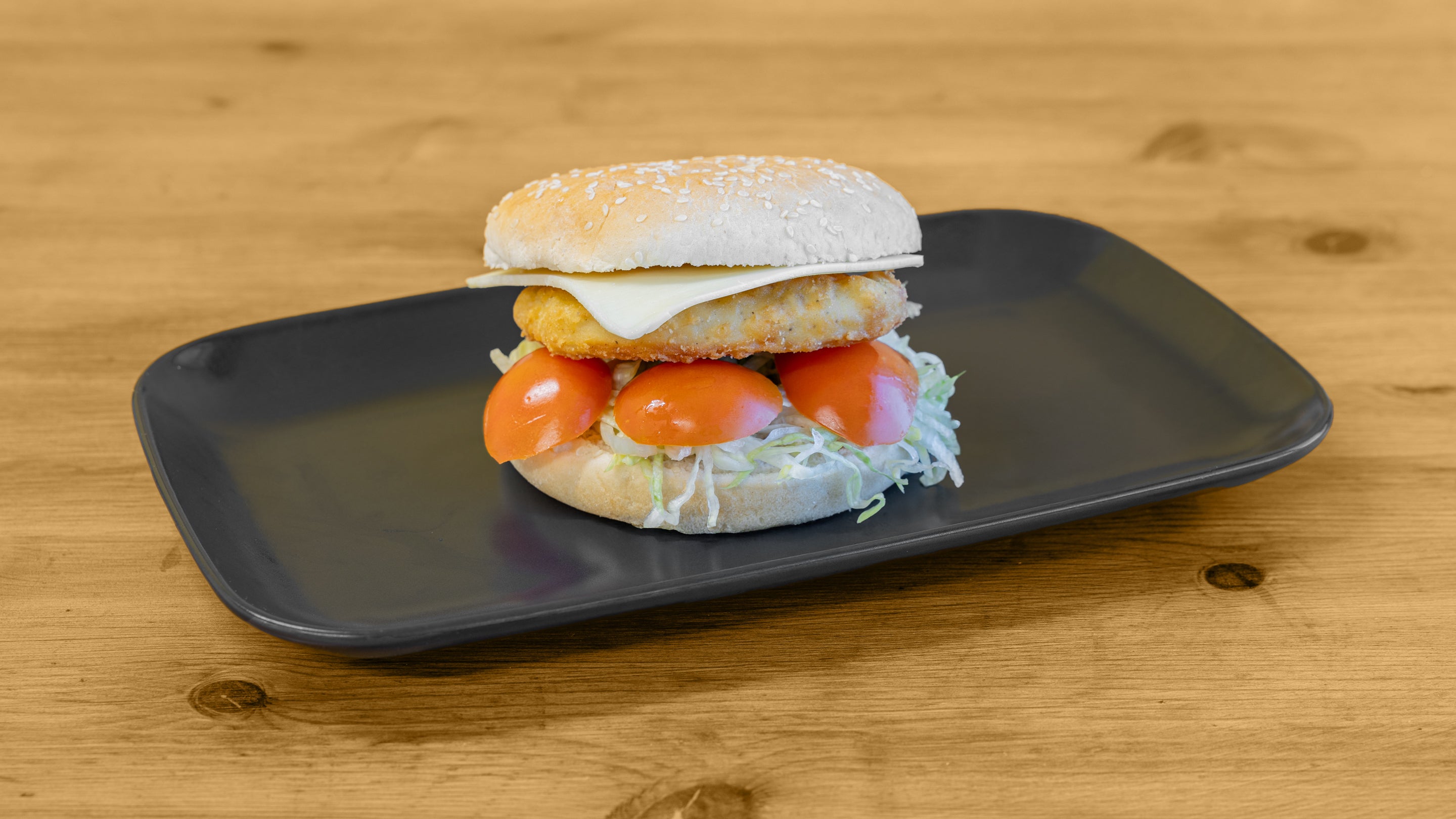 Chicken Burger with Cheese
