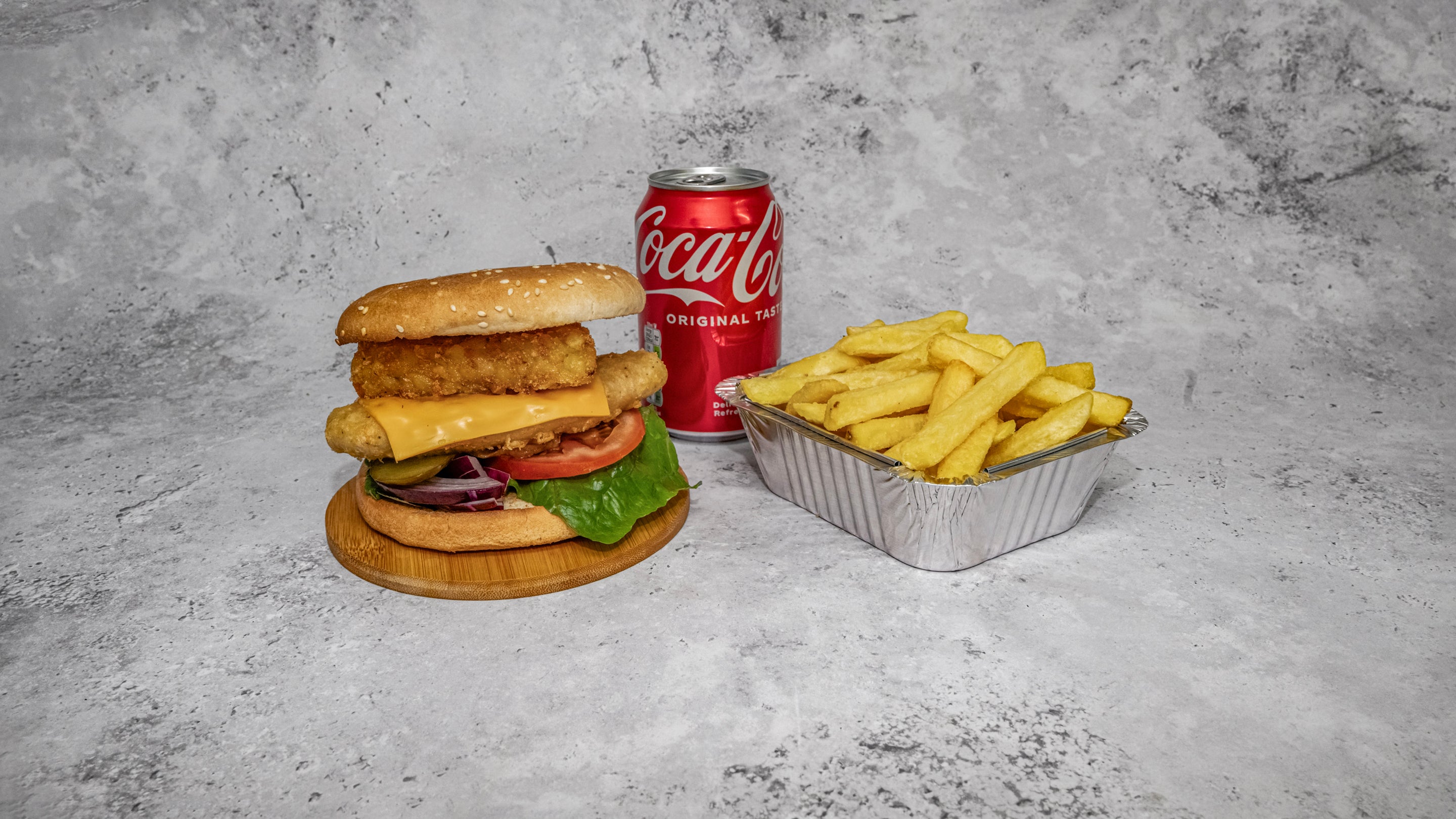 Hash Heights Chicken Burger