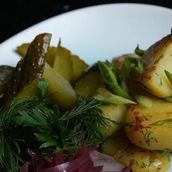 Herring with potatoes